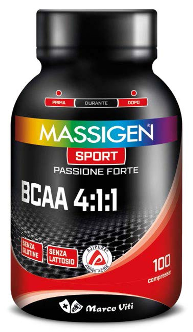 MASSIGEN SPORT BCAA 411 100CPR